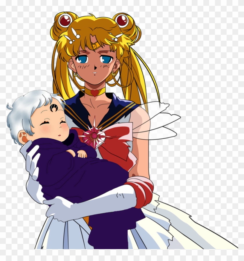 Sailor Moon And By - Sailor Saturn And Sailor Mars Clipart