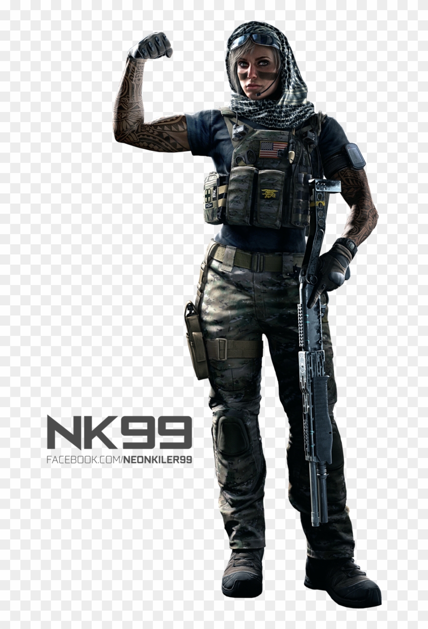 Rainbow Six Siege Render Clipart