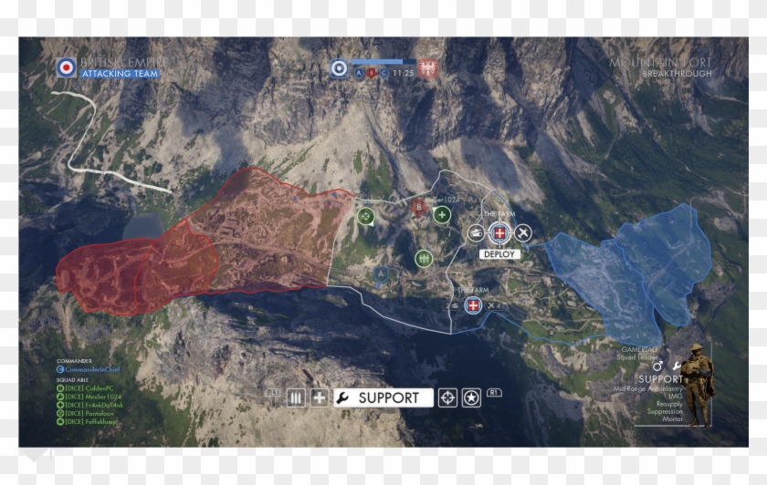 Battlefield 1 Will Have Nine Multiplayer Maps - Monte Grappa Battlefield 1 Clipart #486582