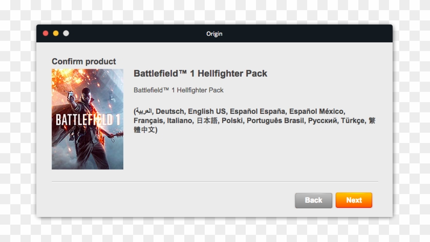 Battlefield 1 - Battlefield 1 Origin Key Free Clipart #486637