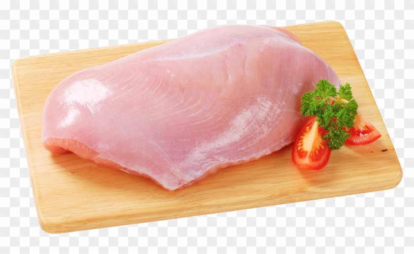 Chicken Steak - Raw Boneless Turkey Breast Clipart #486715