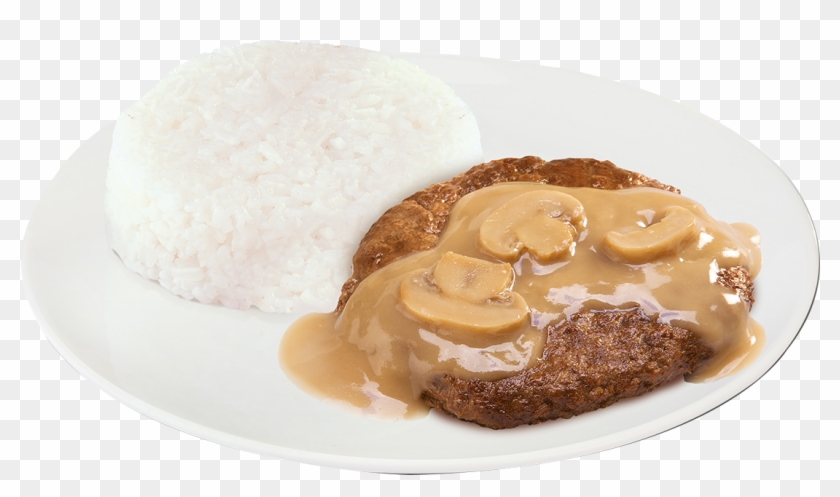 1-pc Burger Steak - 1 Pc Burger Steak Jollibee Clipart #486786