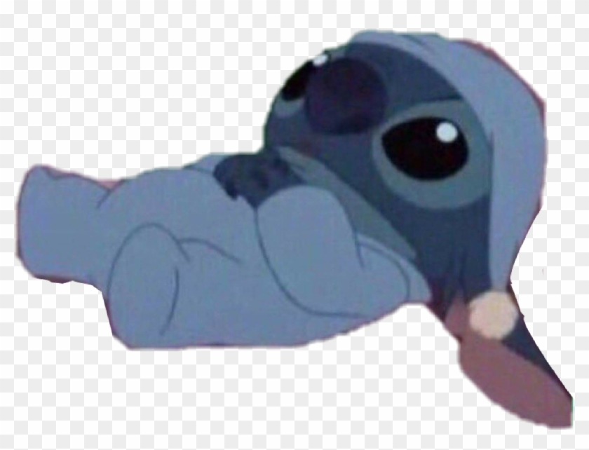 Stitch Sticker - Cute Sad Stitch Clipart #486946