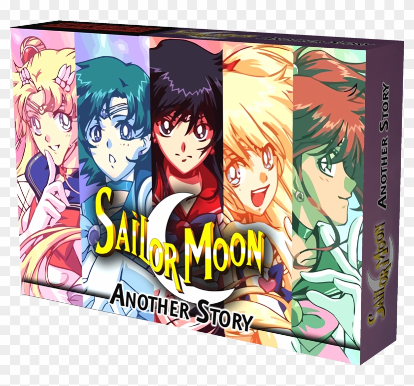 Sailor Moon - Sailor Moon Another Story Logo Png Clipart