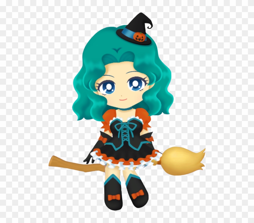 Neptune Sailordrops Witch - Sailor Moon Drops Sailor Neptune Clipart #486972