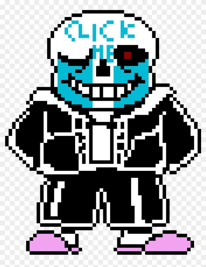 Clickertale 2 Sans - Sans Sprite Jpg Clipart #487080