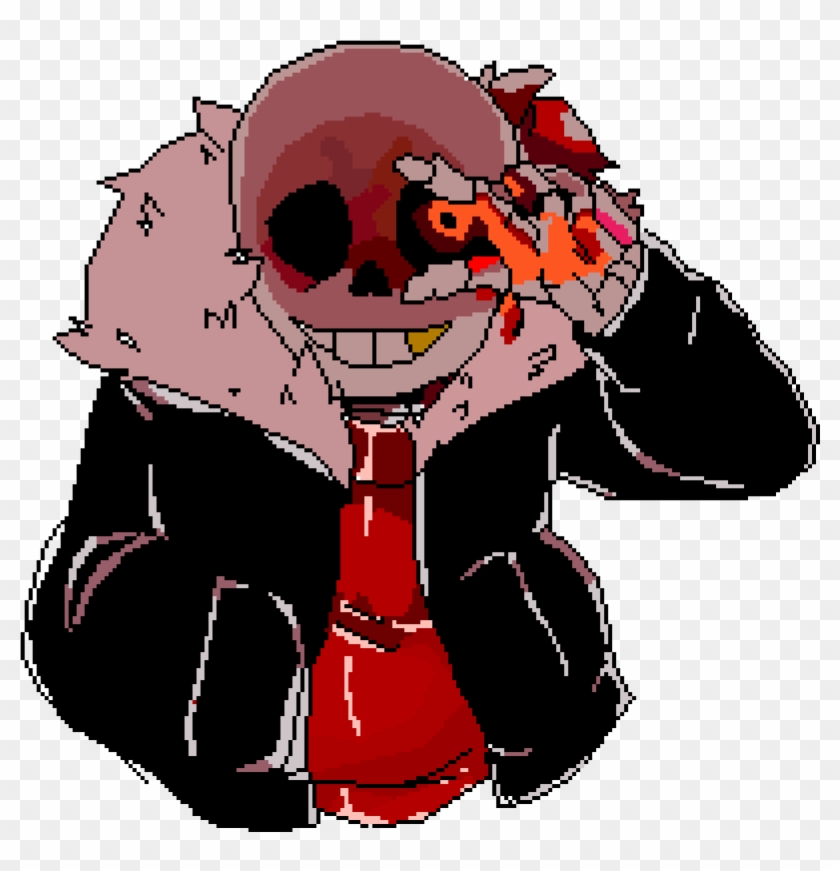 Main Image Underfell Sans By Thereaper - Underfell Sans Png Clipart