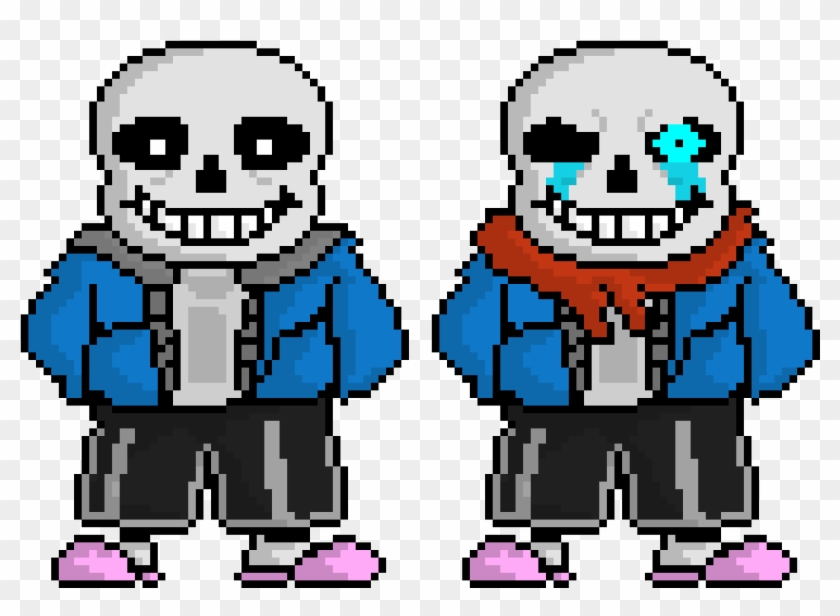 Undertale Sans Genocide Png - Pixel Art Undertale Clipart #487286