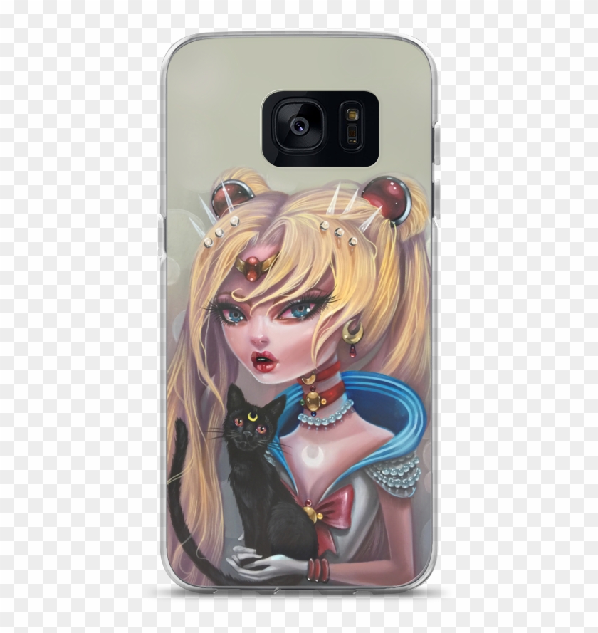 Sailor Moon Samsung Case - Cartoon Clipart