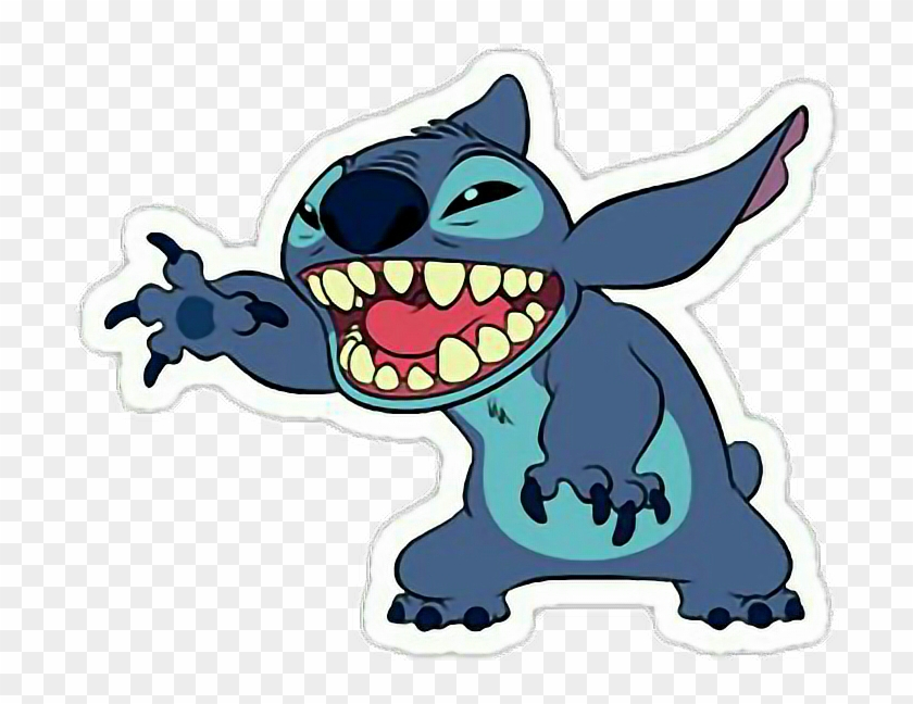 Stitch Sticker By Sandra - Png Tumblr Transparent Stickers Clipart