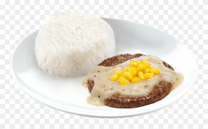 1pc Jollibee Pepper Cream Burger Steak - Jollibee Burger Steak Png Clipart