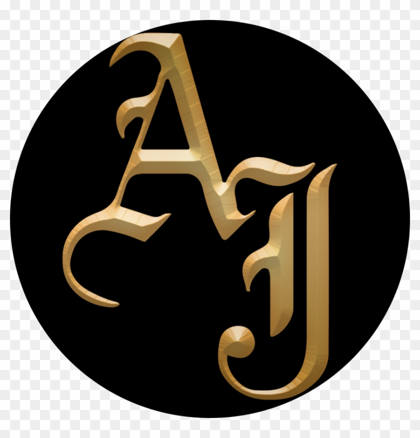Here Is The Custom Aj Side Plate I Made Recently For - Aj Styles Name Logo Clipart
