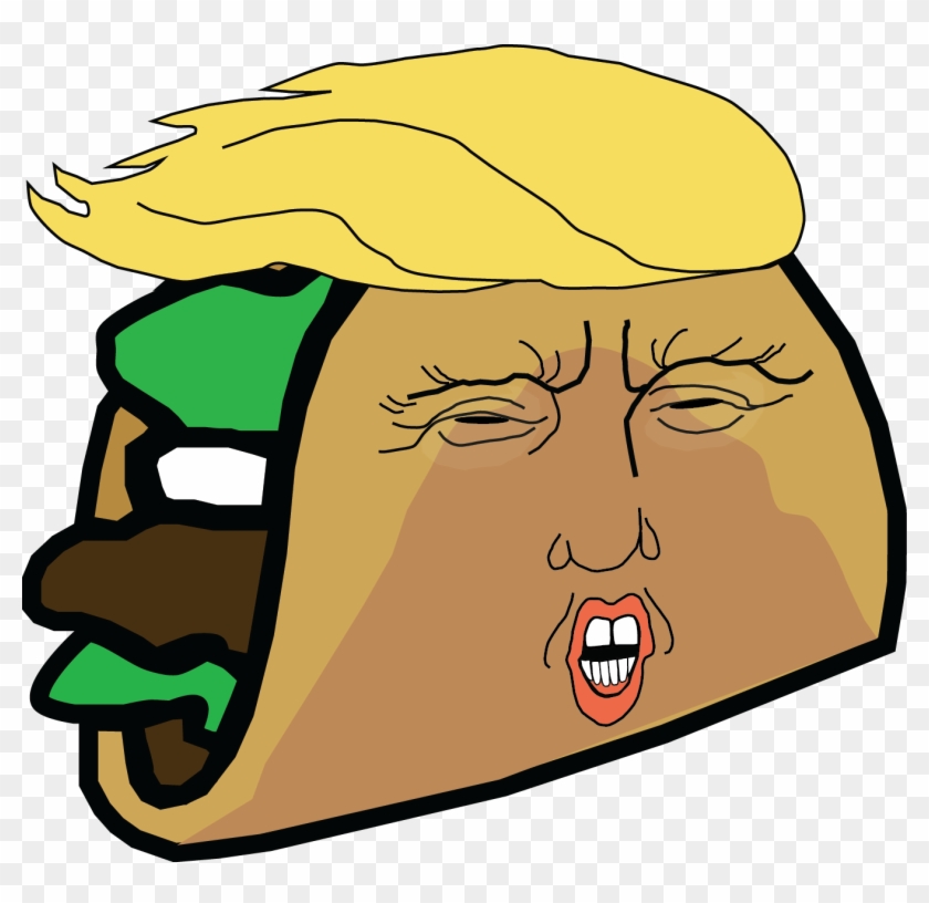 Restaurant Offers Discounts Thanks To Trump - Donald Trump Taco Stand Clipart