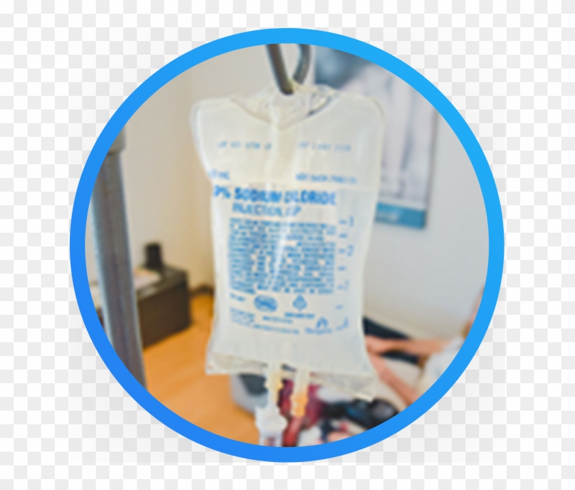 Iv Drip Therapy - Circle Clipart