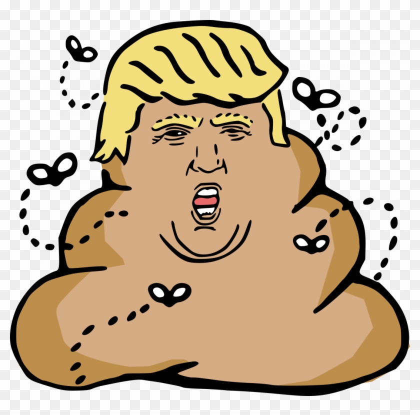Donald Trump, Turd - Poop Trump Clipart