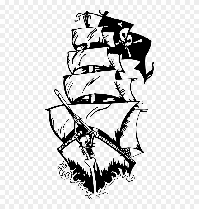 Ghost Ship Clip Art - Png Download #488065