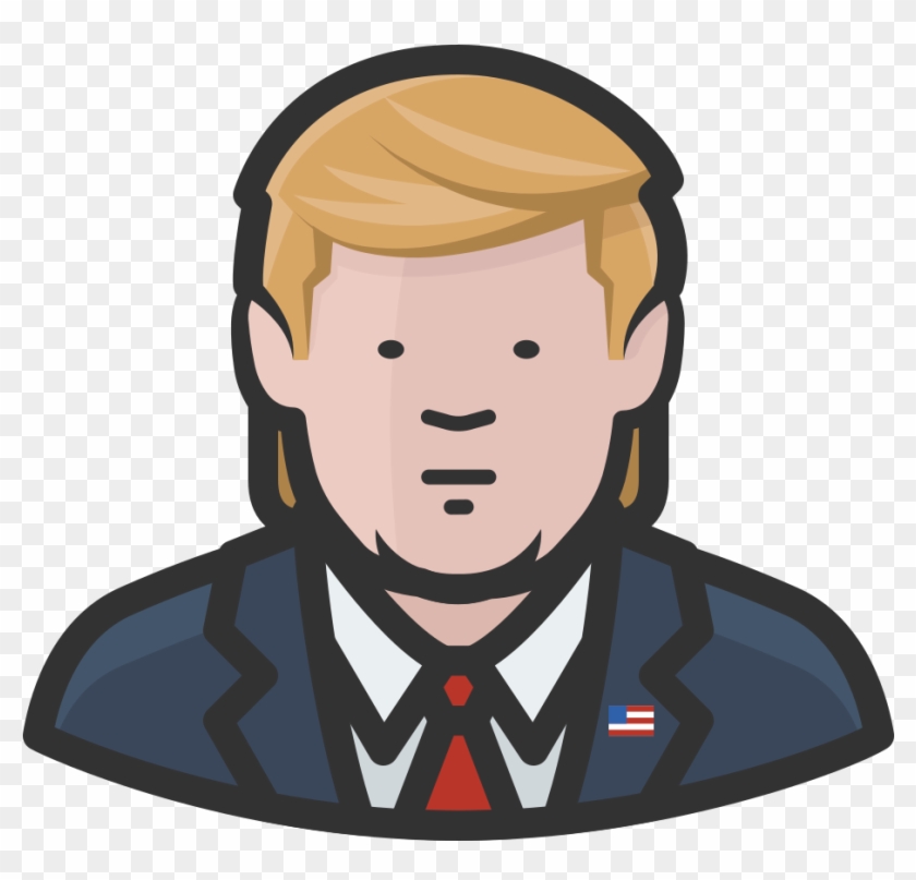 Donald Trump Icon - Donald Trump Icon Png Clipart #488244