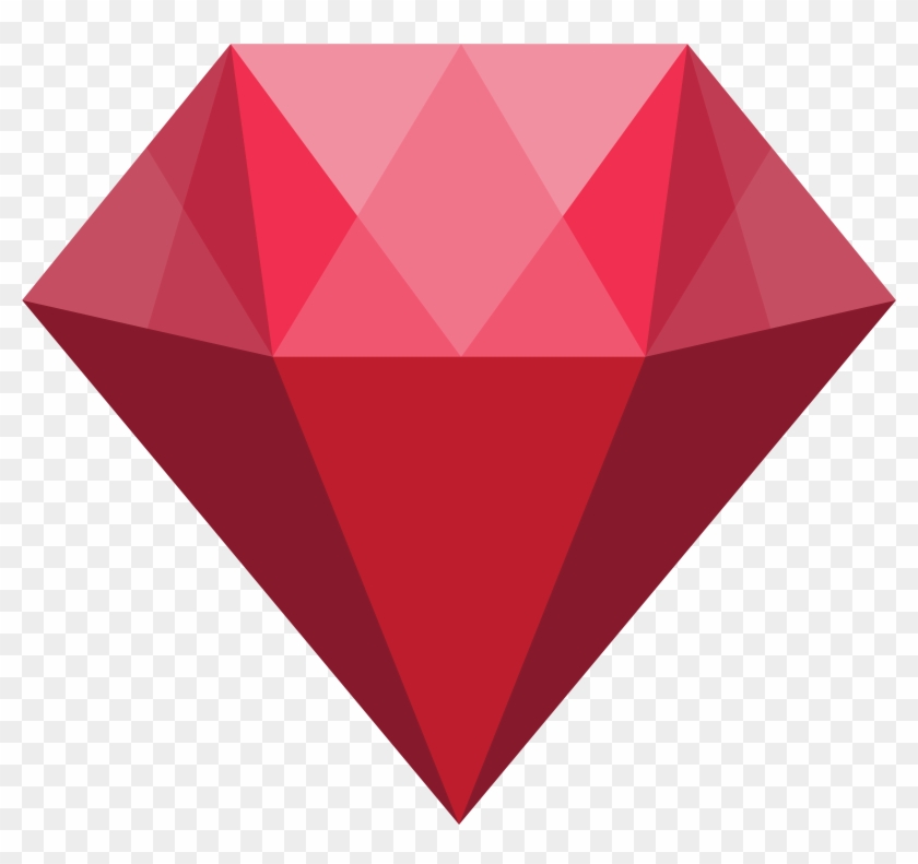 Red Crystal Transparent Png Clip Art Image - Portable Network Graphics
