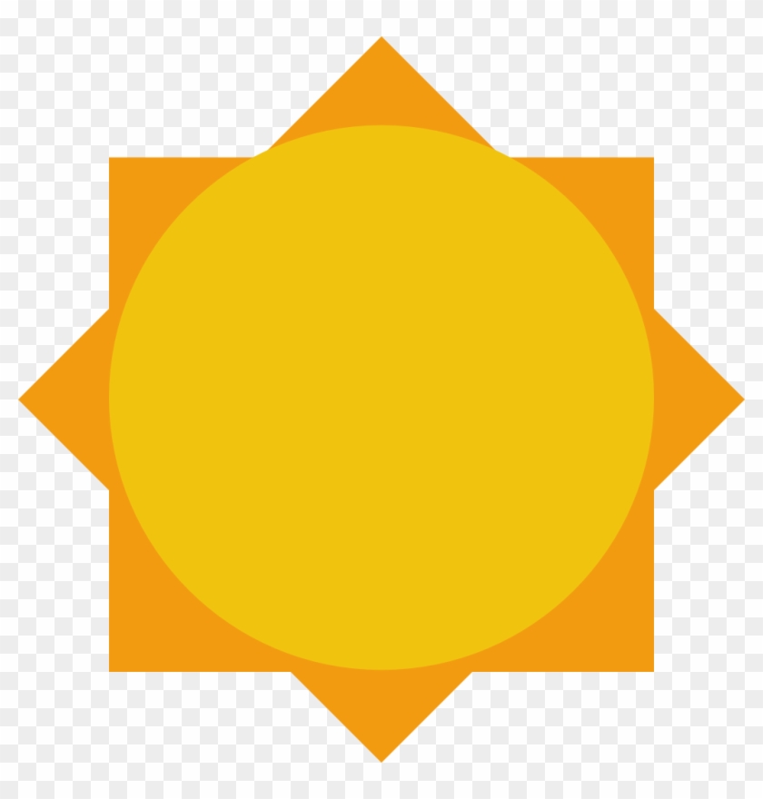 Sunshine Save Icon - Sun Flat Design Png Clipart