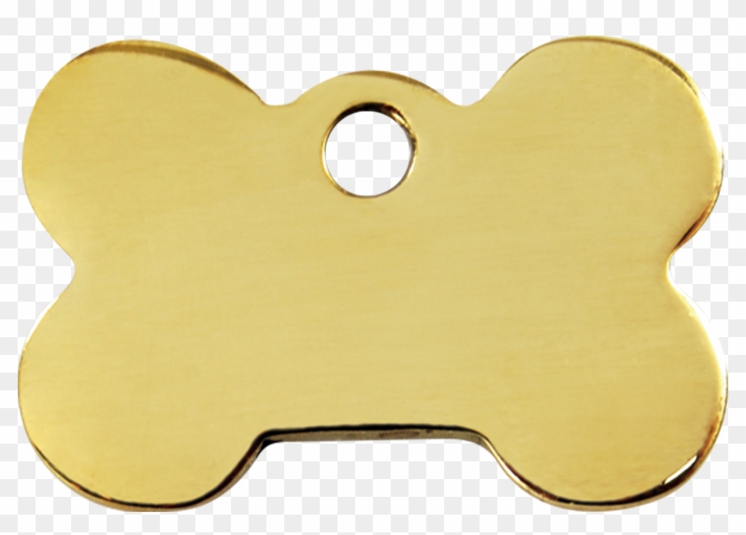 Red Dingo Brass Tag Bone 03 Bn Zz - Transparent Dog Name Tag Clipart