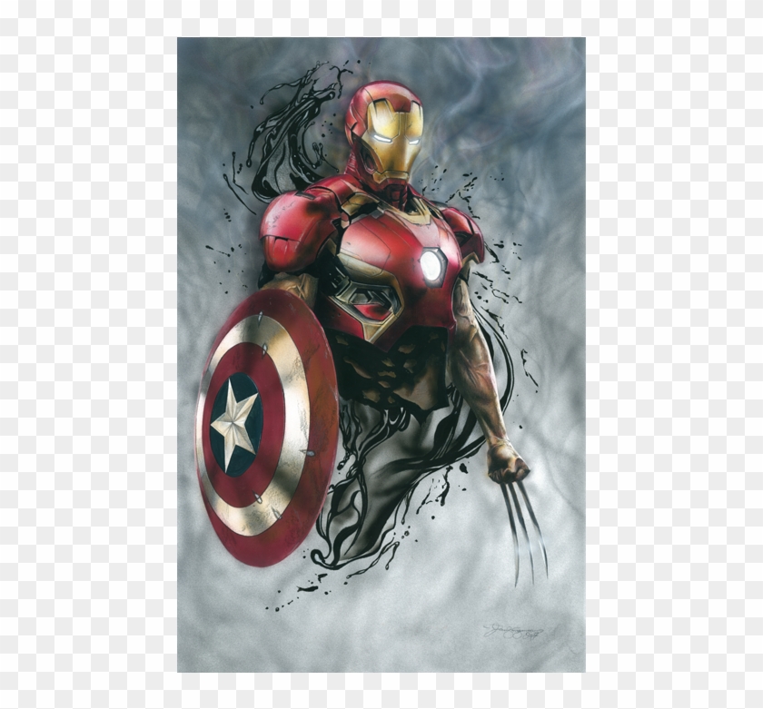 Old Man Logan - Iron Man Clipart #489070