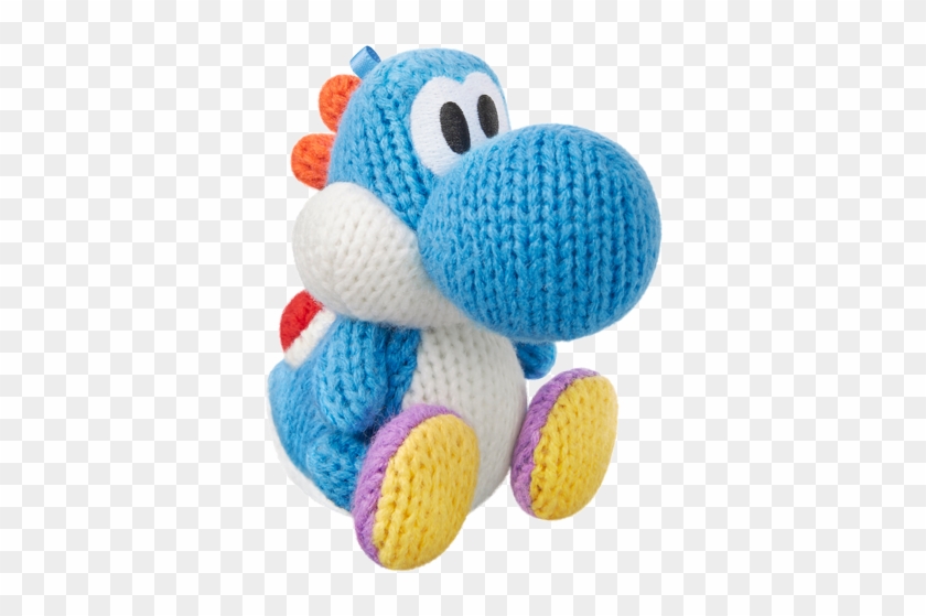 Amiibo - Yarn Yoshi - Light Blue - Yww V2 - Blue Yarn Yoshi Amiibo Clipart #489208