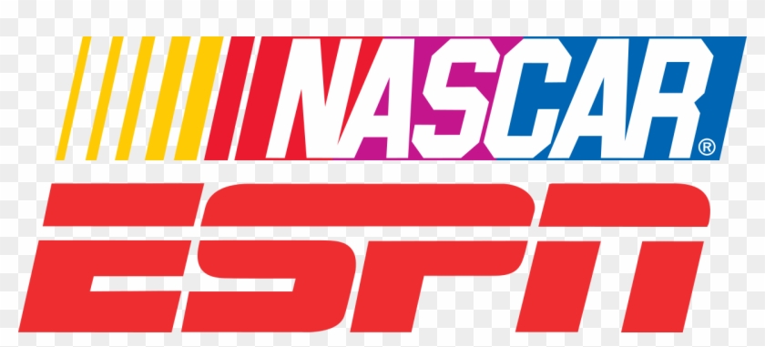 Nascar On Espn Logo - Nascar Espn Abc Espn2 Clipart #489590