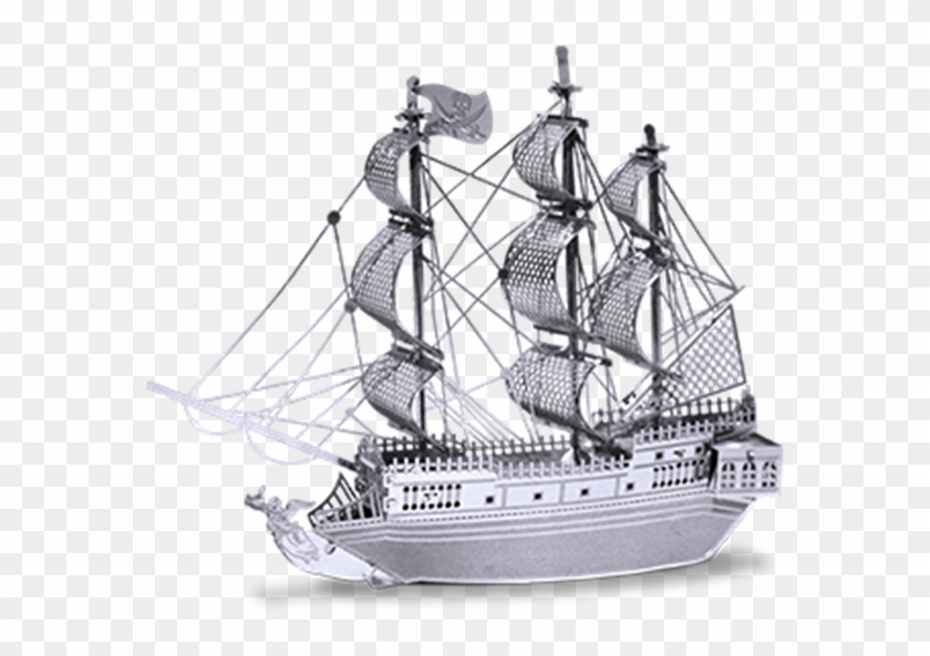 Metal Earth Online Store - Metal Model Black Pearl Clipart #489675