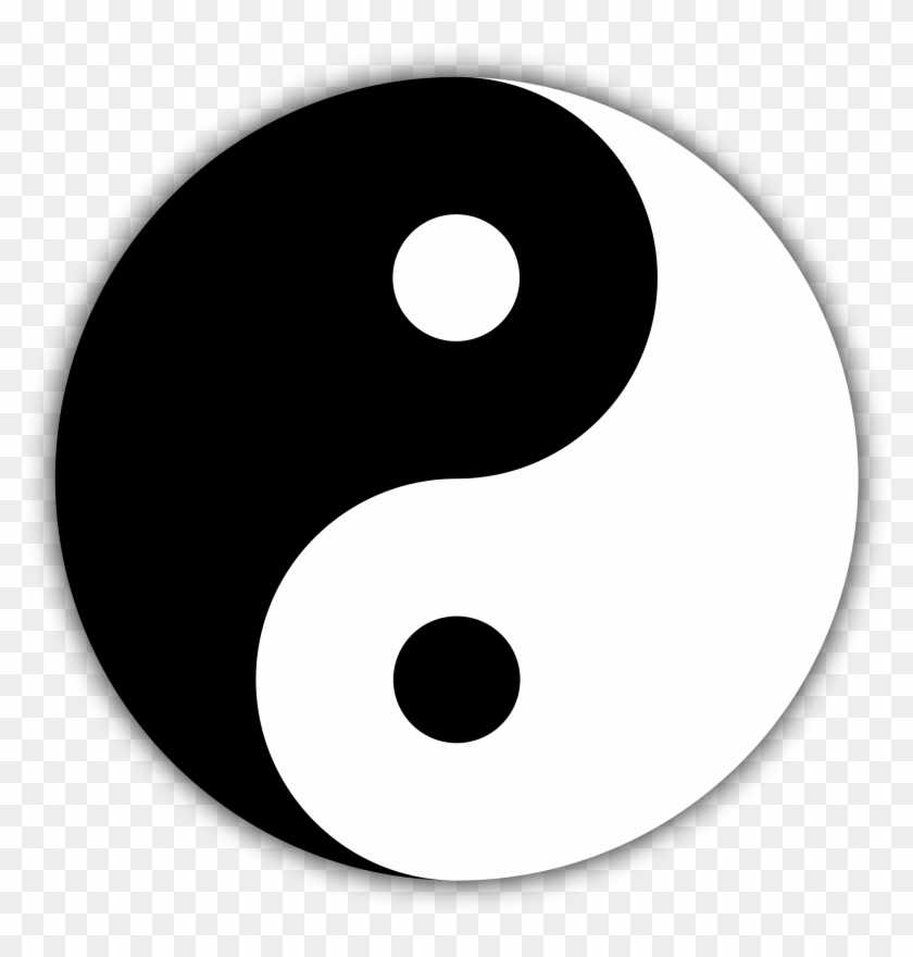 Open - Yin Yang Vector Png Clipart