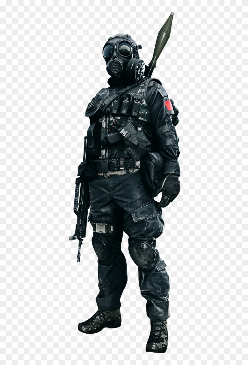 Capable - Battlefield 4 Chinese Soldier Clipart