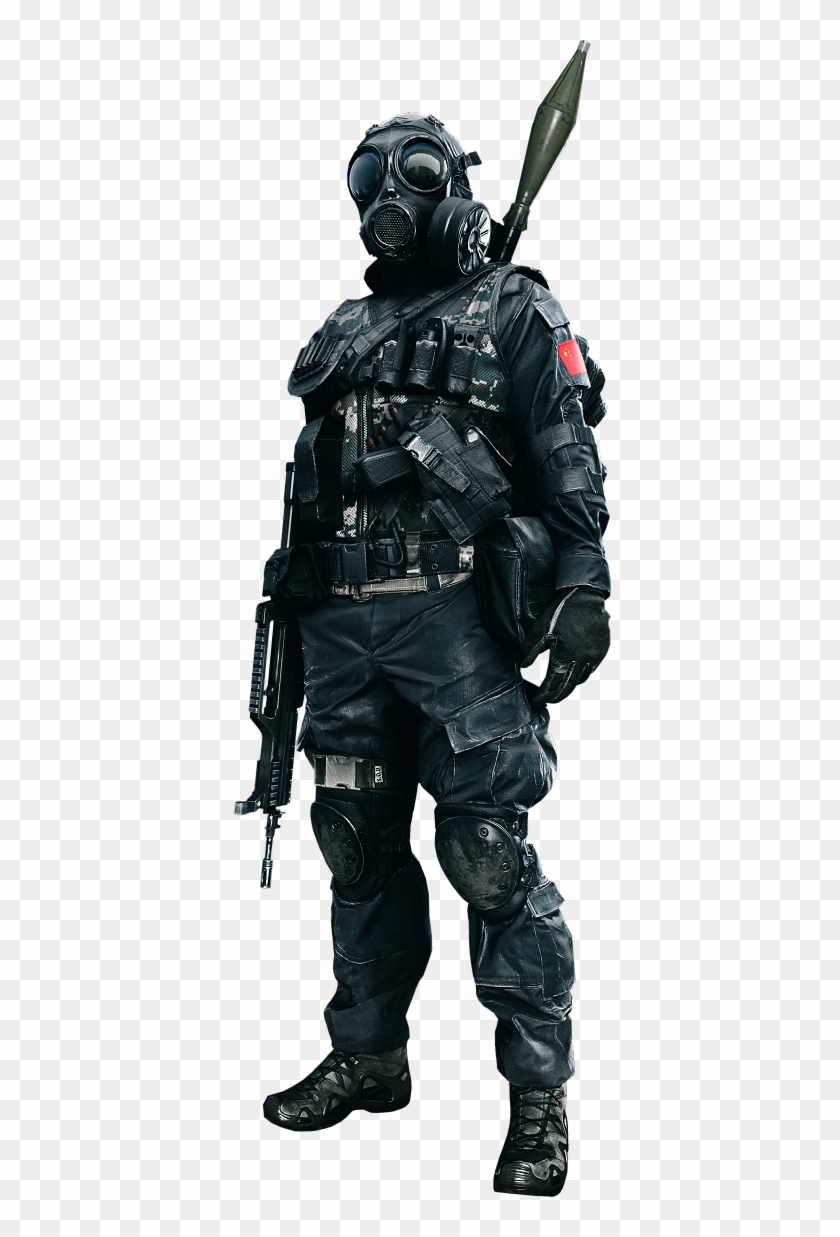 Capable - Battlefield 4 Chinese Soldier Clipart #489988