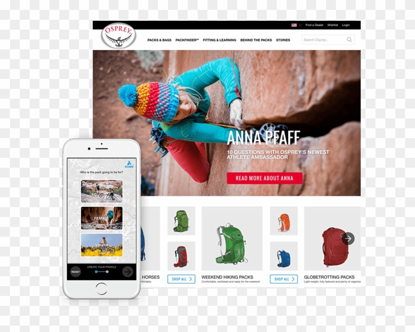 Osprey Packs - Online Advertising Clipart #4800516