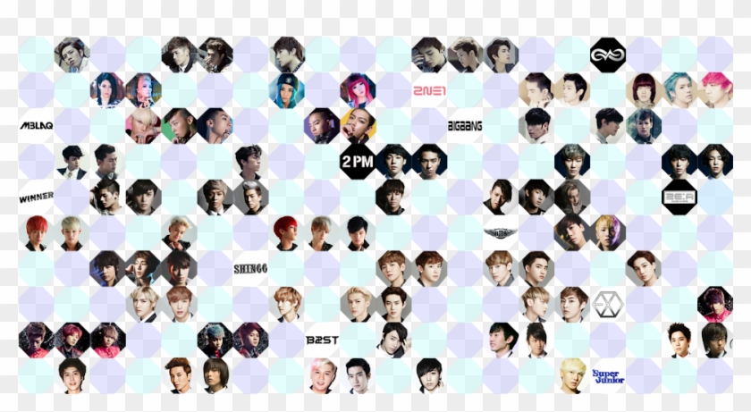 I Love Kpop - Collage Clipart #4800621