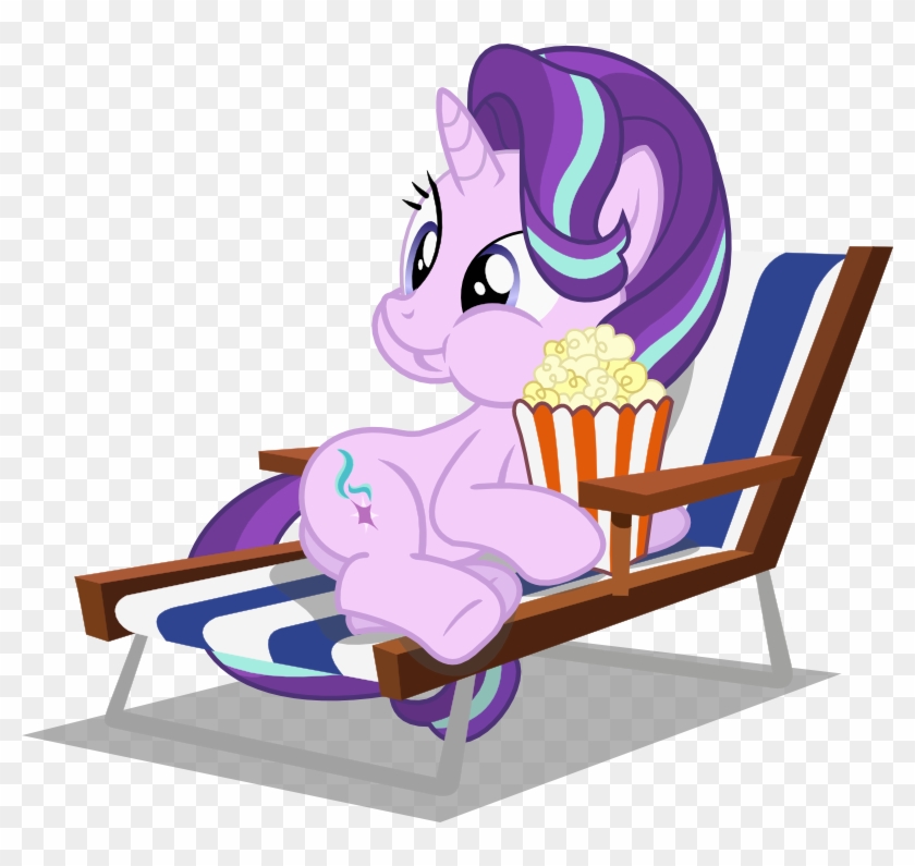 Happy Starlight Glimmer Day Everyone As You Can See, - Starlight Glimmer Popcorn Clipart #4800699