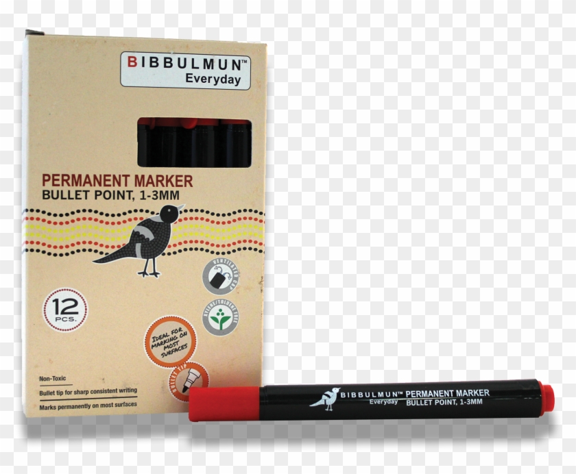 Bibbulmun Permanent Markers Have A Bullet Tip For Smooth - Black Cat Clipart #4800915