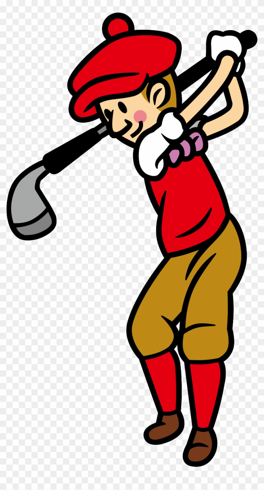 Golfer - Rhythm Heaven Fever Golfer Clipart
