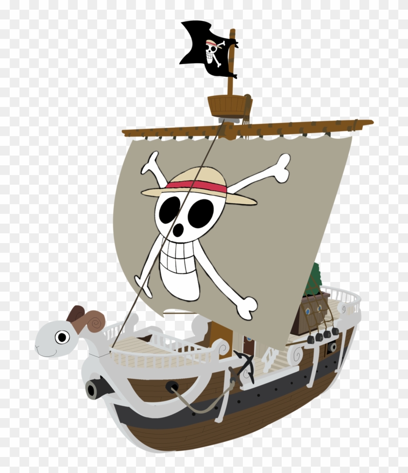 Going Merry Done The Same Way As My Thousand Sunny One Piece Going Merry Model Kit Clipart 4801335 Pikpng