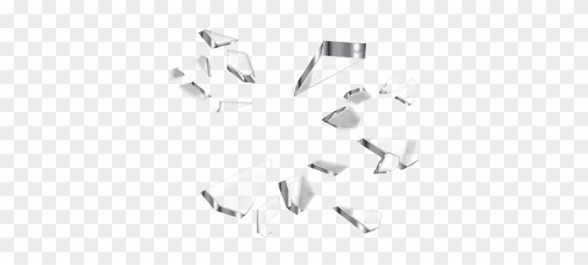 #glass #broken #shatter #dangerous #flying #sky #bullet - Transparent Broken Glass Png Clipart