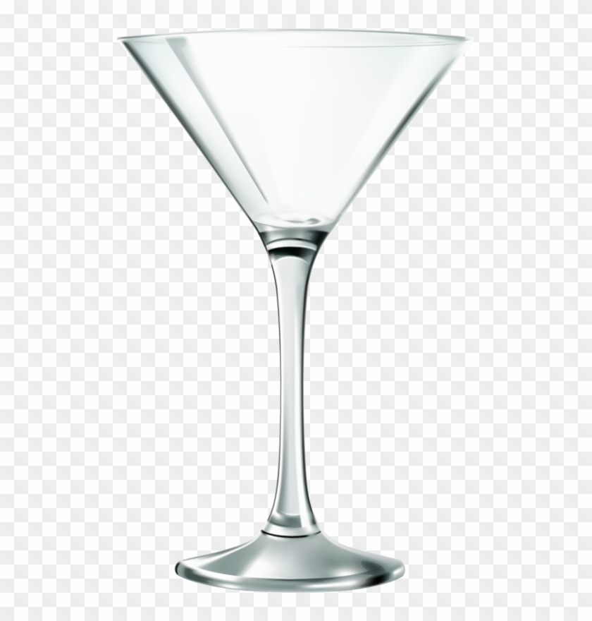 6 - Transparent Cocktail Glass Png Clipart #4801767