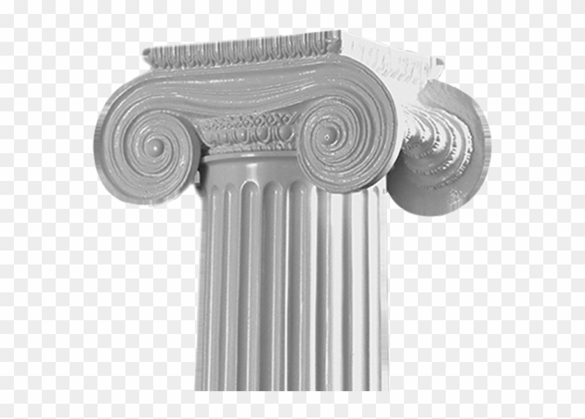 Greek Erectheum - Column Clipart