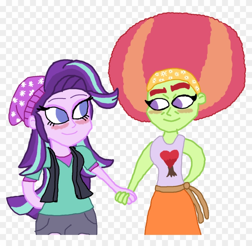 Afros Images Starlight Glimmer With Afro Tree Hugger - Cartoon Clipart #4802007