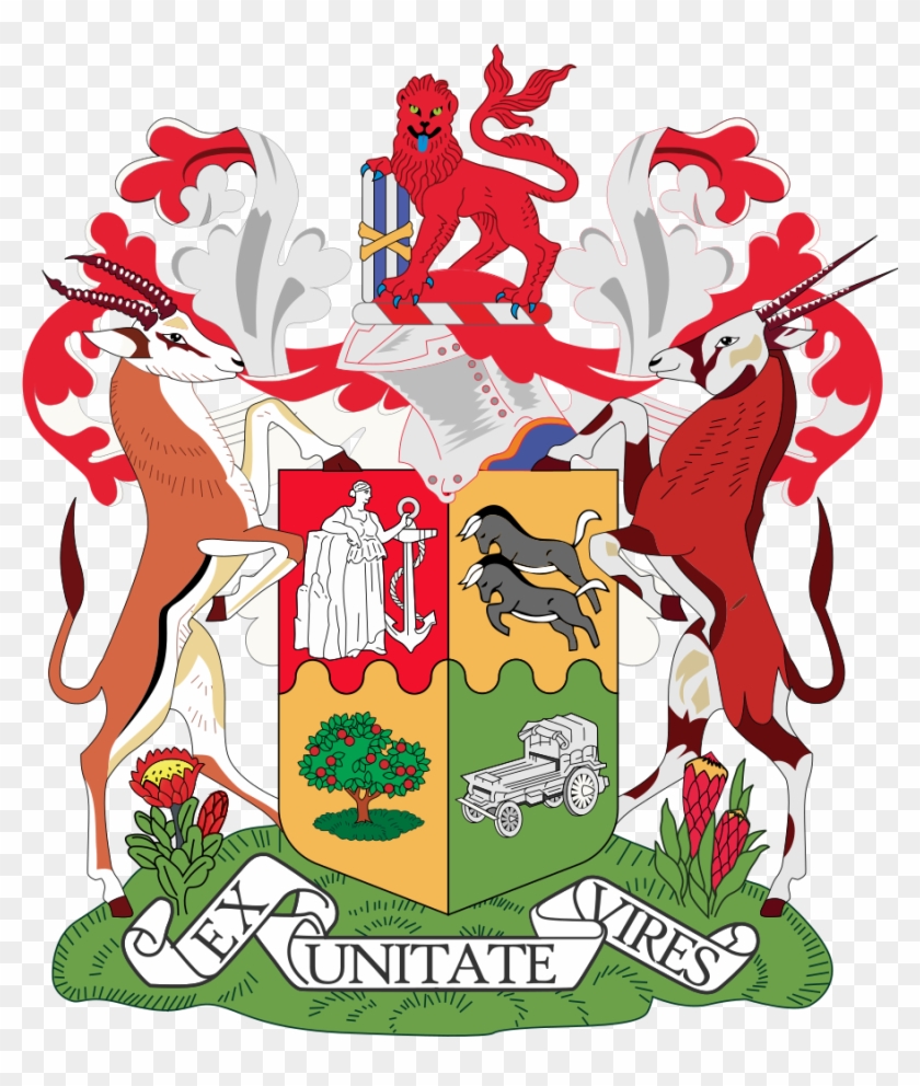 Coat Of Arms Of South Africa - Old Sa Coat Of Arms Clipart #4802064