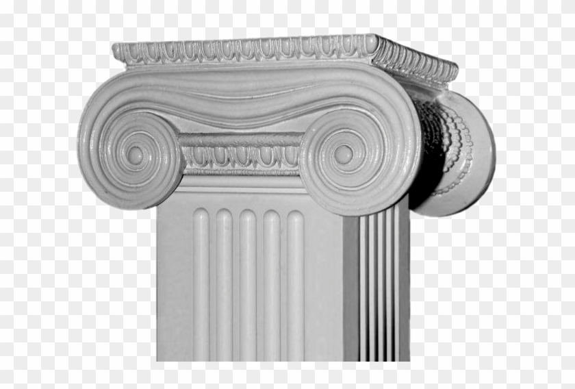 Greek Erectheum - Column Clipart #4802199