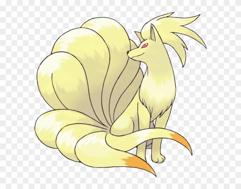 600px-038ninetales - Ninetales Png Clipart