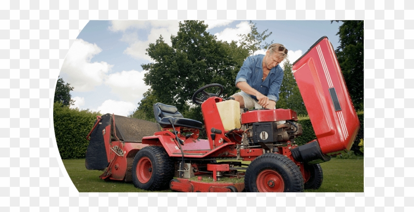 Weed Eater On The Fritz Mower Not Starting - Lawn Mower Clipart