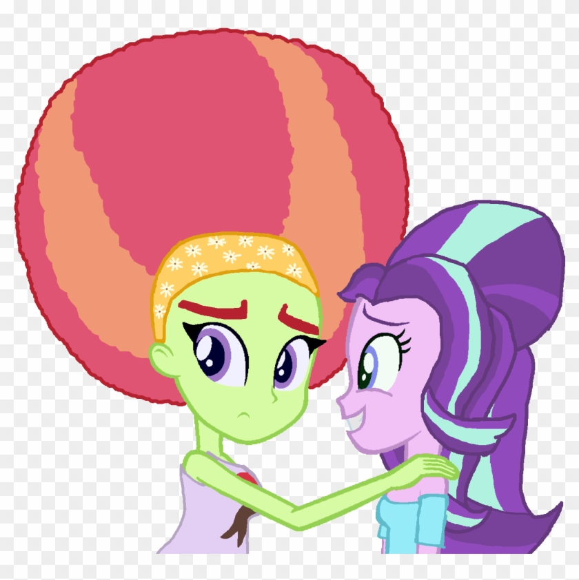 Afros Images Starlight Glimmer With Afro Tree Hugger - Cartoon Clipart #4802690
