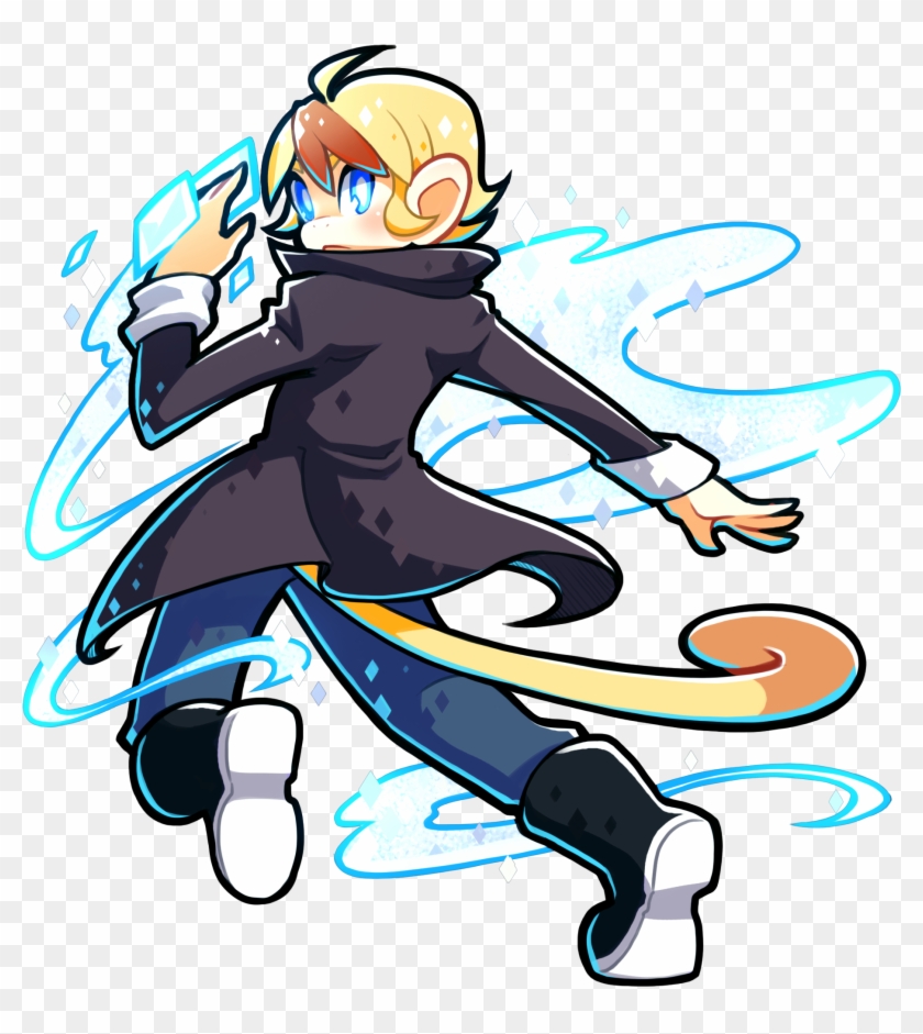 Rik The Spider Monkey - Cartoon Clipart #4802906