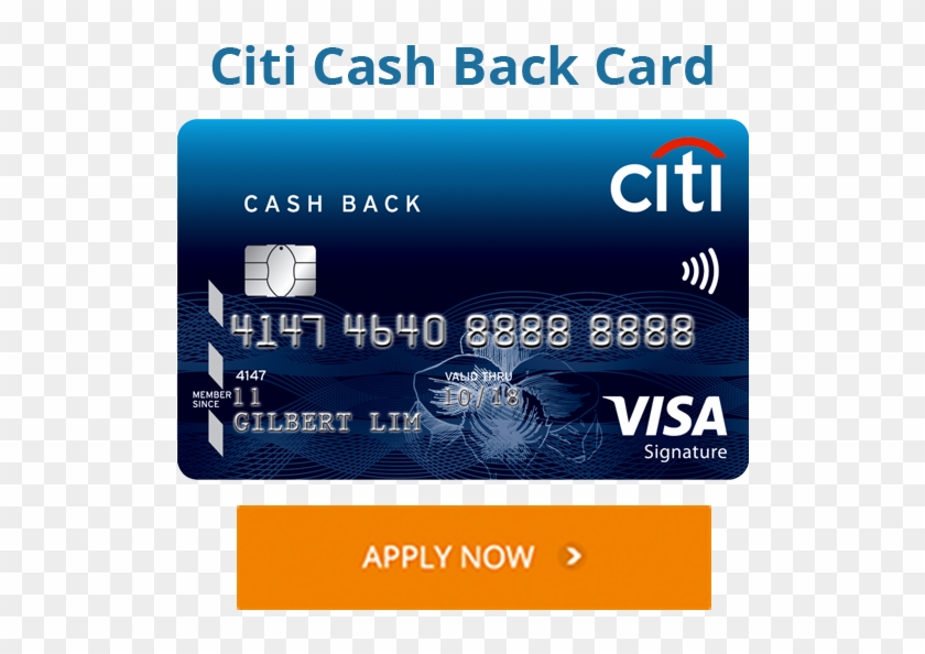 Citi Cashback Card - Citibank Clipart #4802963