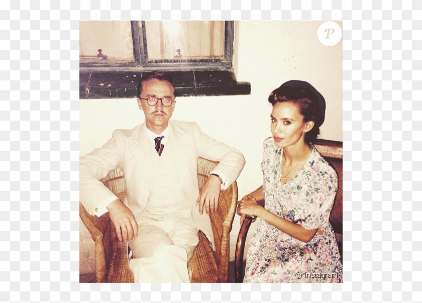 Tom Felton Et Sa Chérie Jade Olivia / Photo Postée - Tom Felton With Jade Olivia Clipart #4803263