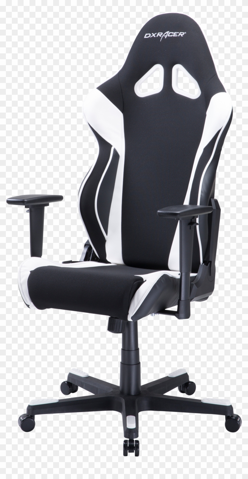 Dxracer Racing Series Black And White - Dxracer Formula Oh Fd01 N Clipart #4803353